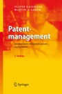 Cover: Patentmanagement - Springer