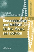 Cover: Recombination and Meiosis - Springer
