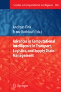 Cover: Advances in Computational Intelligence in Transport, Logistics, and Supply Chain Management - Springer