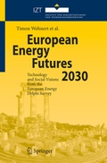 Cover: European Energy Futures 2030 - Springer