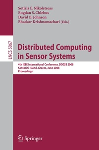 Enlarge image Cover: Distributed Computing in Sensor Systems - Springer