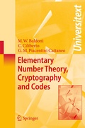 Cover: Elementary Number Theory, Cryptography and Codes - Springer