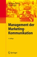 Cover: Management der Marketing-Kommunikation - Springer