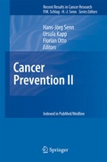 Cover: Cancer Prevention II - Springer