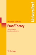 Cover: Proof Theory - Springer