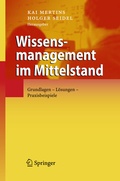 Cover: Wissensmanagement im Mittelstand - Springer