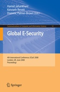 Cover: Global E-Security - Springer