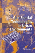 Cover: Geo-Spatial Technologies in Urban Environments - Springer