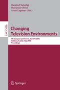 Cover: Changing Television Environments - Springer