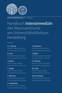 Abbildung von: Handbuch Intensivmedizin des Neurozentrums am Universitätsklinikum Heidelberg - Springer