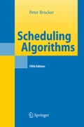 Cover: Scheduling Algorithms - Springer