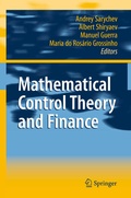 Cover: Mathematical Control Theory and Finance - Springer