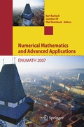 Cover: Numerical Mathematics and Advanced Applications - Springer