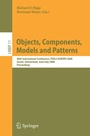 Cover: Objects, Components, Models and Patterns - Springer