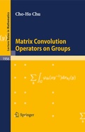 Bild: Matrix Convolution Operators on Groups - Springer