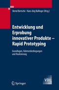 Cover: Entwicklung und Erprobung innovativer Produkte - Rapid Prototyping - Springer