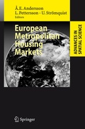Cover: European Metropolitan Housing Markets - Springer