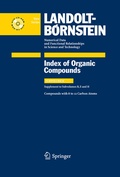 Cover: Compounds with 8 to 12 Carbon Atoms (Supplement to Subvolume B, E and H) - Springer