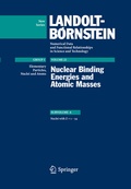 Cover: Nuclei with Z=1....54 - Springer
