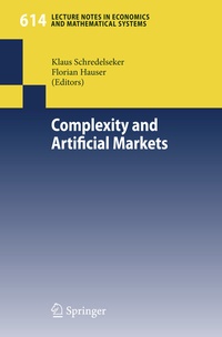 Enlarge image Cover: Complexity and Artificial Markets - Springer