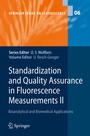 Cover: Standardization and Quality Assurance in Fluorescence Measurements II - Springer