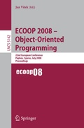Cover: ECOOP 2008 - Object-Oriented Programming - Springer