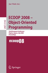 Abbildung von: ECOOP 2008 - Object-Oriented Programming - Springer