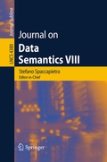 Cover: Journal on Data Semantics VIII - Springer