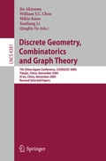 Bild: Discrete Geometry, Combinatorics and Graph Theory - Springer