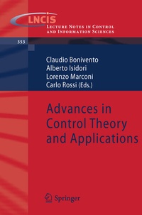 Enlarge image Cover: Advances in Control Theory and Applications - Springer
