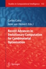 Cover: Recent Advances in Evolutionary Computation for Combinatorial Optimization - Springer