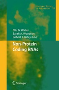 Cover: Non-Protein Coding RNAs - Springer