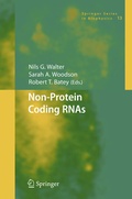 Cover: Non-Protein Coding RNAs - Springer