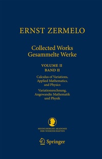 Abbildung von: Ernst Zermelo - Collected Works/Gesammelte Werke II - Springer