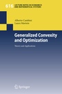 Cover: Generalized Convexity and Optimization - Springer