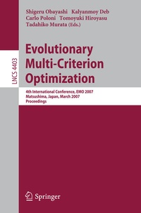 Enlarge image Cover: Evolutionary Multi-Criterion Optimization - Springer