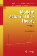 Cover: Modern Actuarial Risk Theory - Springer