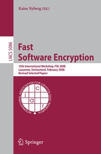 Enlarge image Cover: Fast Software Encryption - Springer