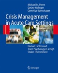 Abbildung von: Crisis Management in Acute Care Settings - Springer