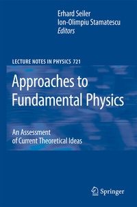 Enlarge image Cover: Approaches to Fundamental Physics - Springer