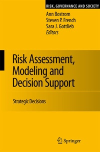 Abbildung von: Risk Assessment, Modeling and Decision Support - Springer