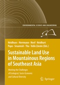 Cover: Sustainable Land Use in Mountainous Regions of Southeast Asia - Springer