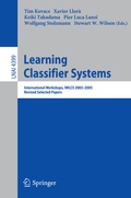 Cover: Learning Classifier Systems - Springer