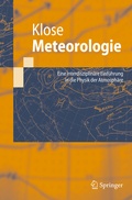 Cover: Meteorologie - Springer