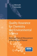 Bild: Quality Assurance for Chemistry and Environmental Science - Springer