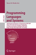 Cover: Programming Languages and Systems - Springer
