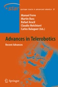 Cover: Advances in Telerobotics - Springer