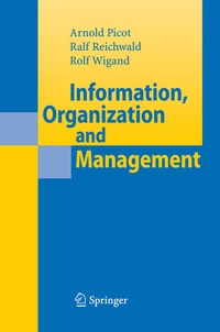 Enlarge image Cover: Information, Organization and Management - Springer