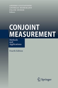 Enlarge image Cover: Conjoint Measurement - Springer