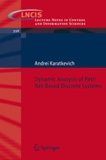 Cover: Dynamic Analysis of Petri Net-Based Discrete Systems - Springer
